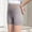 Gray, variant on Summer Girls Under Dress Tight Shorts Stretch Yoga Shorts Leggings Ice Silk High Waist Butt Lifter Comfy Short Pants