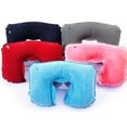thumbnail image 4 of Walbest 3Pcs/set Inflatable Neck Travel U Pillow Head Rest Cushion/Eye Mask/Earbuds for Holiday Car Flights Sleeping, 4 of 7