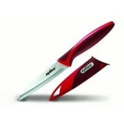 Zyliss Serrated 4 In. Paring Knife, Red