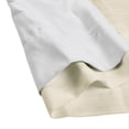 thumbnail image 6 of TWOPAGES Kyla Collection Room Darkening Lined Faux Linen Pinch Pleated Curtain, 40"x84", 1 Panel, Gray Beige, 6 of 6