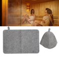 thumbnail image 1 of Felt Hat  Pad,  Felt Hat Set Portable  Accessory  For Steam Room, 1 of 8