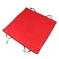 thumbnail image 2 of Waterproof Pet Car Rear Back Seat Cover Dog Cat Safety Cushion Mat Protector for Travel (Red), 2 of 8