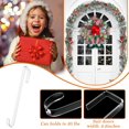 thumbnail image 6 of chalian 12 in Wreath Hangers - Clear Over The Door Hooks, 2 Pack Non-Scratch Hooks for Easter, Christmas, Halloween & Fall Wreath Decorations, Welcome Sign for Front Door, 6 of 9