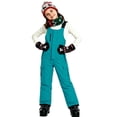 thumbnail image 4 of Wantdo Girls' and Boys' Ski Bibs Waterproof Snow Bibs Overalls Insulated Snowboarding Pants Blue 14-16, 4 of 11
