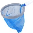 thumbnail image 3 of Curved Swimming Pool Skimmer Blade Cleaning Net Swimming Pool Accessory with Handle for Pond Bathtub, 3 of 8