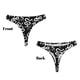 thumbnail image 3 of Fotbe Hand Drawn Snake Tanga Sin Costuras para Mujer con Estampado – Panties Invisibles, Transpirables y Cómodos para Uso Diario-X-Small, 3 of 6