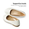 thumbnail image 4 of Zapatos de Vestir para Niña DREAM PAIRS MUY Marfil Slip-On Talla 3, 4 of 5