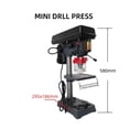 thumbnail image 2 of Mini Machine de Perçage sur Socle 13mm, Machine de Perçage sur Socle, Corps Haute Résistance, 2 of 7