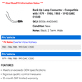 thumbnail image 2 of Back Up Lamp Connector - Compatible with 1979 - 1986, 1988 - 1993 GMC C1500 1980 1981 1982 1983 1984 1985 1989 1990 1991 1992, 2 of 2