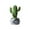 artificial plant, variant on Artificial Cactus Ornament, Lifelike Cactus Plant Statue For Home & Space Decoration, Versatile Accent Suitable For Dollhouses, Gardens, Bonsai, Cars, Desktops, Indoor