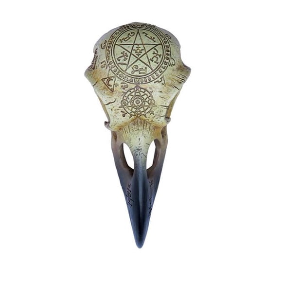 The Vault V67 Omega Raven Skull, Poly Resin