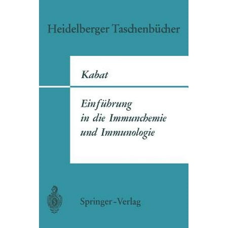 Einfï½hrung In Die Immunchemie Und Immunologie - 