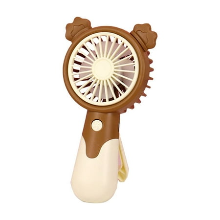 

Fan Three-speed USB Charging Handheld Fan with Stand Children s Gift Cute Style Portable Fan Removable Fan Daily Deals Clearance