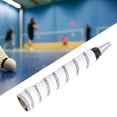 thumbnail image 4 of koolsoo Towel Tennis Badminton Racket übergreifen Soft Sweat Band White, 4 of 7