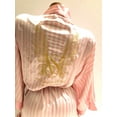 thumbnail image 4 of Victoria's Secret The Tour '23 Iconic Pink Stripe Satin Robe XS/S NWT, 4 of 4