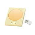 thumbnail image 3 of DOLITY Coffee Warmer for Desk Coaster Multi Use for Hot Chocolate Portable Beverage Cup Yellow, 3 of 9