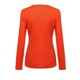thumbnail image 4 of Puntoco Mujeres O-cuello Empalme Color Colisión Mangas largas Tallas grandes Fácil tops Blusa Puntoco Puntoco-1349, 4 of 7