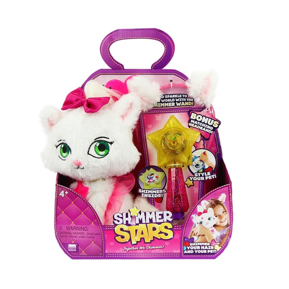 Shimmer Stars Plush Pet You Can Decorate Jelly Bean The Cat Kitten  SHIMMERIZE 