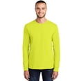 thumbnail image 4 of Radyan High Visibility Long Sleeve Safety T-Shirt - 12 Pack, 100% Polyester, Size: Adult, 4 of 5