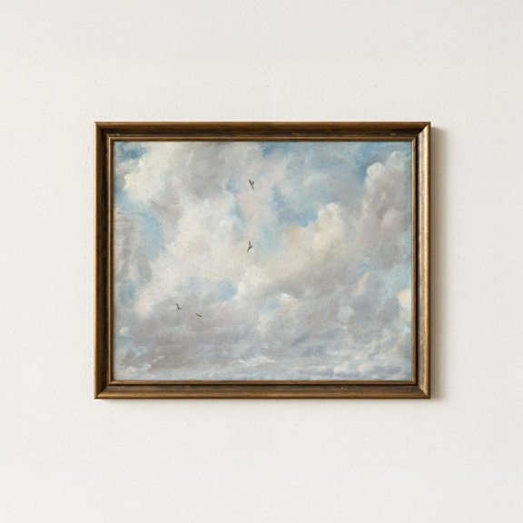 Vintage Cloud European Country Cottagecore Home Decor