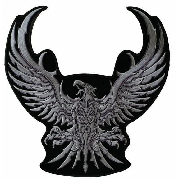 Screaming Eagle Patch, Large Back Patches for Jackets and Vests