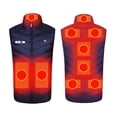 thumbnail image 4 of Penkiiy Heated Vest,Heating Vest Rechargeable,Warming Heated Jacket with 3 Heating Levels Unisex Battery Not Included Heated Vest Blue, 4 of 6