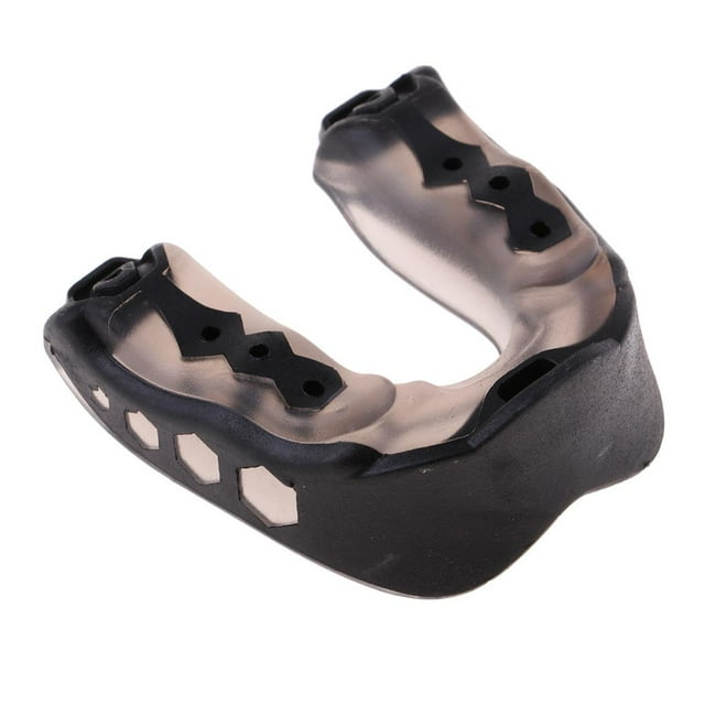 Protector bucal deportivo Fit Sports Protector bucal deportivo Protección MMA Deportes de contacto, Rugby, Negro A
