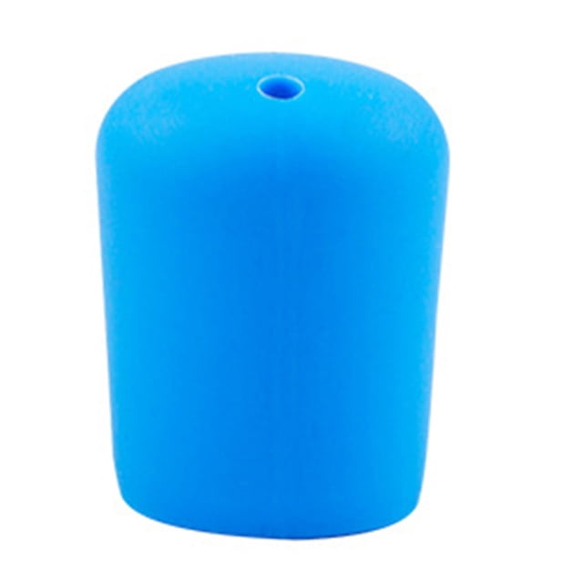 Fishing Rod End Cap Silicone Fishing Rod Plug Fishing Rod Handle Protective Case Blue L