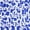 Indigo Blue Floral Print, variant on Women's Smocked Cotton Tank Top with Ruffle Straps, Sizes XS-XXXL