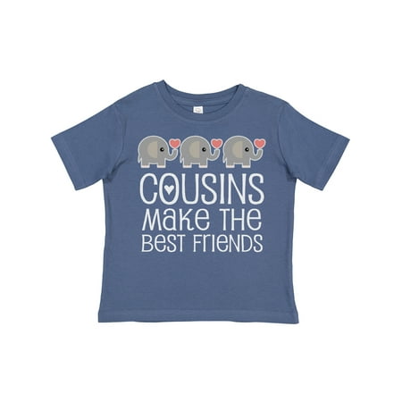 

Inktastic Cousins Make the Best Friends Gift Toddler Boy or Toddler Girl T-Shirt