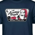 thumbnail image 2 of Teelocity Santa Avoid People Graphic T-Shirt (3XL - Standard Fit, Navy), 2 of 4