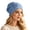 08#Blue, variant on Chemo Turban for Women Headwear Soft Cancer Head Scarf Hats Beanie Elastic Hair Wraps Pink One Size