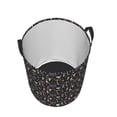 thumbnail image 3 of Balery Mushroom Round Laundry Basket with Handles Waterproof Freestanding Laundry Hamper for Clothes Toys in the Dorm and Family-Small, 3 of 8
