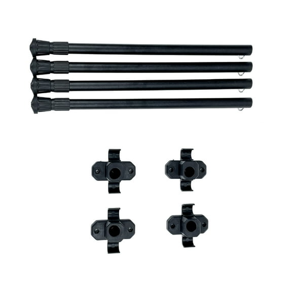 ROZYARD Telescoping Table Legs Aluminum Construction Telescoping Length Desk Legs