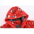 thumbnail image 4 of Peyan Kids Baby Boy Dinosaur Clothes Waterproof Windbreak Hooded Coat Jacket Outerwear, 4 of 7