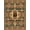 Brown Teal Tan, Pattern 4, variant on ODIKA Cabin Featuring Cowboy Interlocking Zigzag Border Mens Decorations for King Size Bedroom, Master Suite, Under Bed, Foldable Easy Care