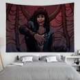 thumbnail image 3 of Tapiz de pared grande con estampado de Stranger Things E-Eddie M-Munson, decoración de pared con Buda indio, manta de decoración bohemia y brujería, 3 of 5