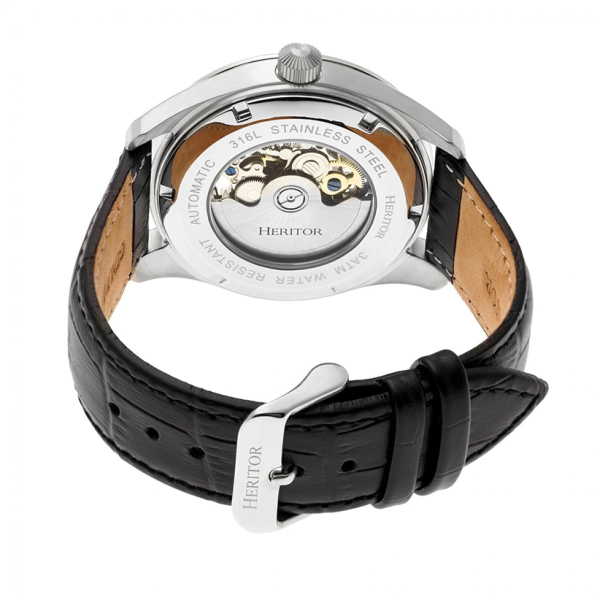 Heritor Automatic Stanley Mens Watch HERHR6504 Walmart