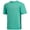 Aqua Green/Tangerine Logo, variant on Men’s UPF 50+ Sun Protection Fishing Shirt Short Sleeve UV T-Shirt
