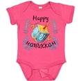 thumbnail image 3 of Inktastic Happy Hanukkah Dreidel and Laurels Boys or Girls Baby Bodysuit, 3 of 5