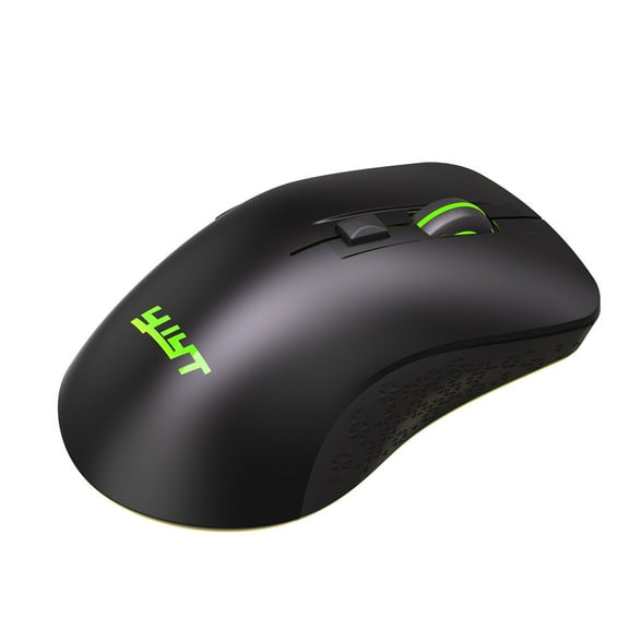 HBBKVI Wireless Mouse, Double Modes.4 Wireless Game Bluetooth 5.1 2400DPI Gaming Mouse