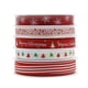 thumbnail image 2 of Cinta de Tela Satinada Grosgrain de 25M 3/8 "para Navidad, Envoltura de Regalos, Lazo para el cabellero, 2 of 9