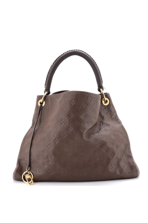 Pre-Owned Artsy Handbag Monogram Empreinte Leather MM By Rebag