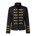 thumbnail image 4 of LYHaoo Boys Halloween Long Sleeve Jacket Stand Collar Dress Up Jacket Coat for Kids Party Performance Outfits(15-16 Years), 4 of 7