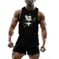 thumbnail image 5 of Chaleco deportivo de secado rápido para entrenamiento al aire libre, moda, ropa cómoda, para las cuatro estaciones, estampado informal, para correr, con cuello redondo, para hombre, 5 of 5