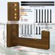 thumbnail image 3 of Soportes de Pared para Tablas de Surf CAMATET, Juego de 2 Colgadores de Madera, 3 of 7