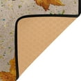 thumbnail image 4 of Non-Slip Area Rug 63x48in Indoor Washable Floor Mats Carpet Printed for Living Room, Bedroom, Home Decor Colored Autumn Leaves, 4 of 7