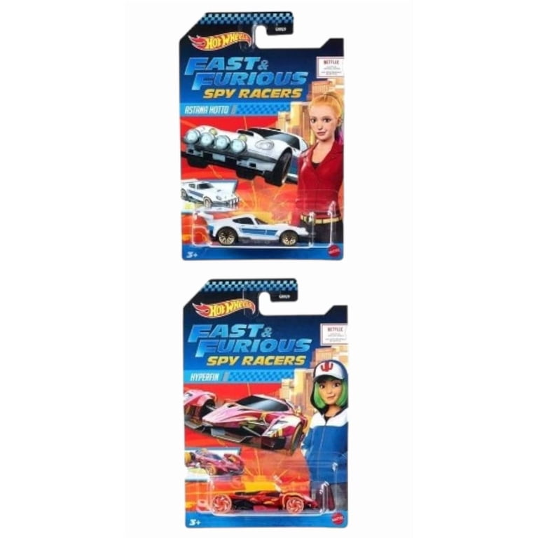 Hot Wheels Fast & Furious ミニカー4台セット Hot Wheels Fast and Furious Spy Racers 4‚ÄëCar Die‚ÄëCast Set 1:64