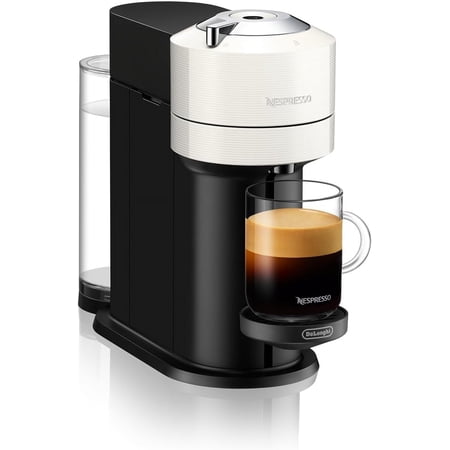 Nespresso Vertuo Next Coffee and Espresso Maker by De'Longhi, White