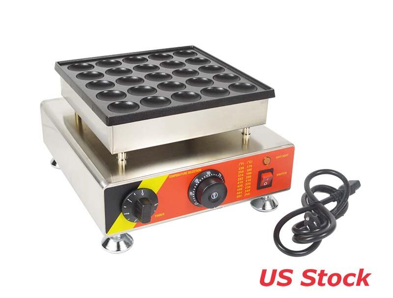 Techtongda Commercial Mini Dutch Electric Pancake Machine Iron Baker 25pcs239466